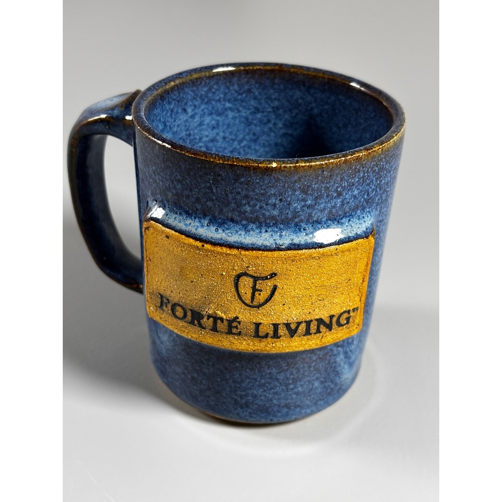 Blue Speckled Ceramic‎ Mug Forte Living Smudge Studios Artisan Pottery
